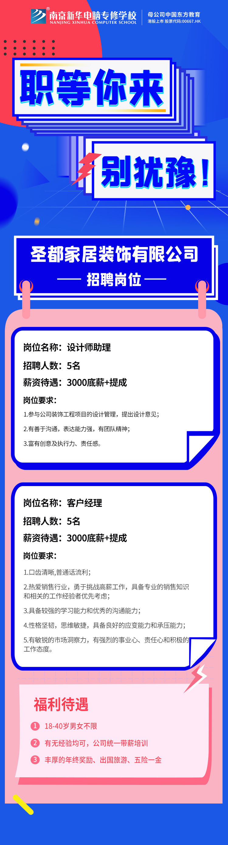 招賢納士，“職”等你來！