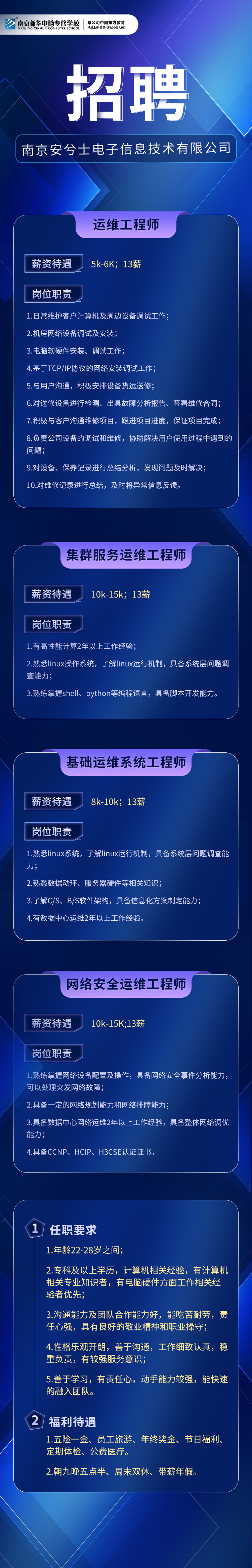 招賢納士，“職”等你來！